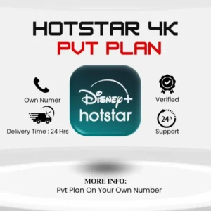 Jio Hotstar 4k Pvt
