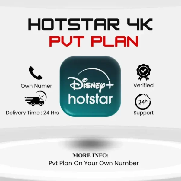 Jio Hotstar 4k Pvt